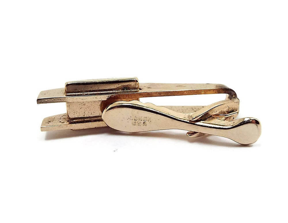 Hickok Black Vintage Tie Clip Clasp