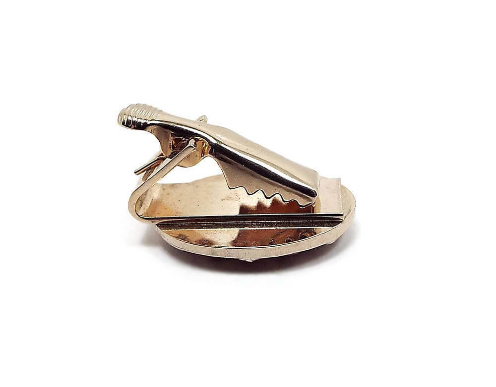 Art Nouveau Style Small Vintage Tie Clip Clasp
