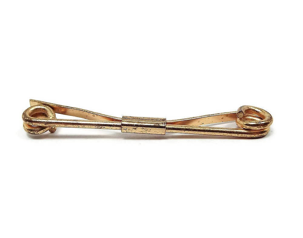 1940's Spiral End Vintage Collar Clip Stay