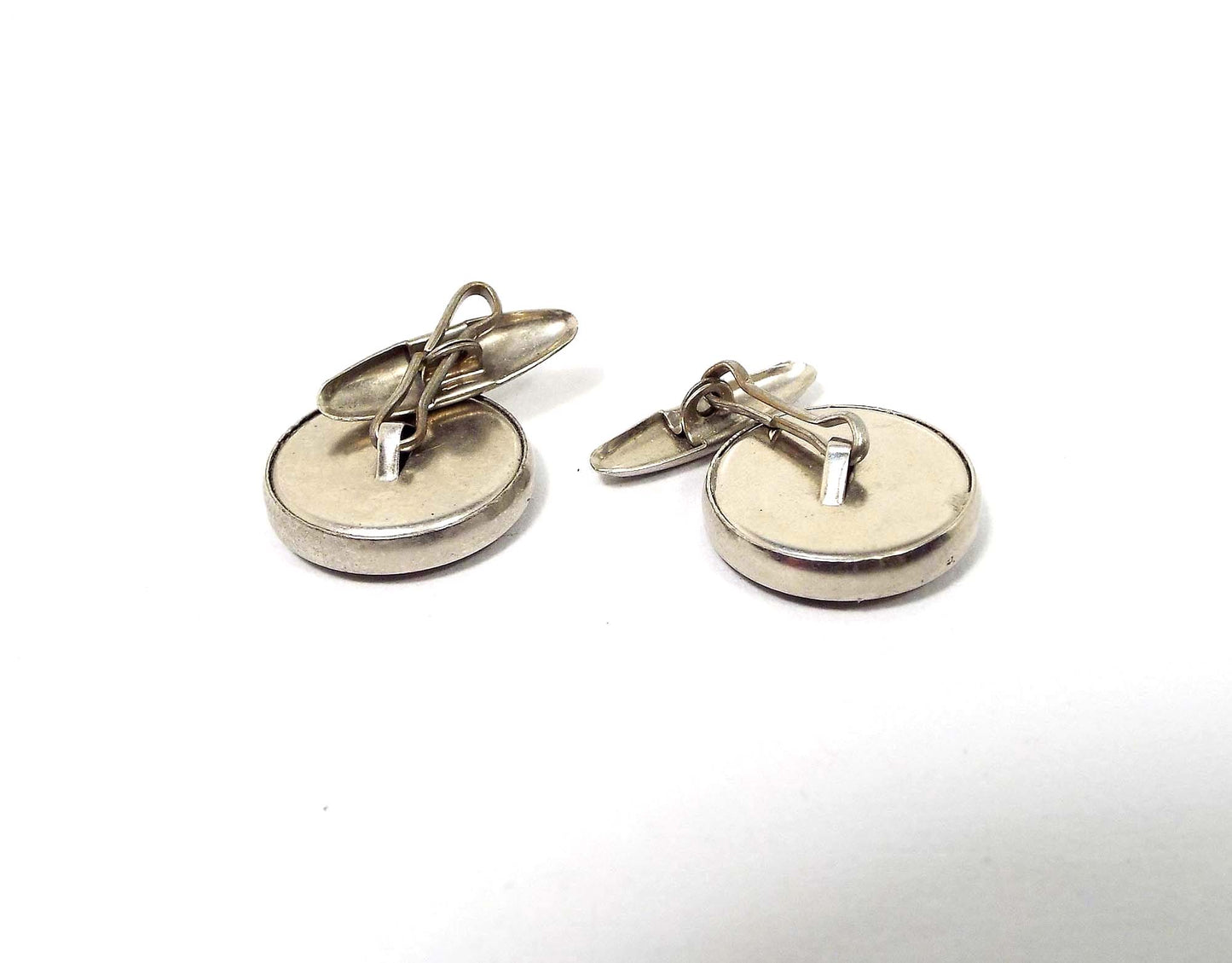 Vintage Horse Button Cufflinks, Animal Cuff Links