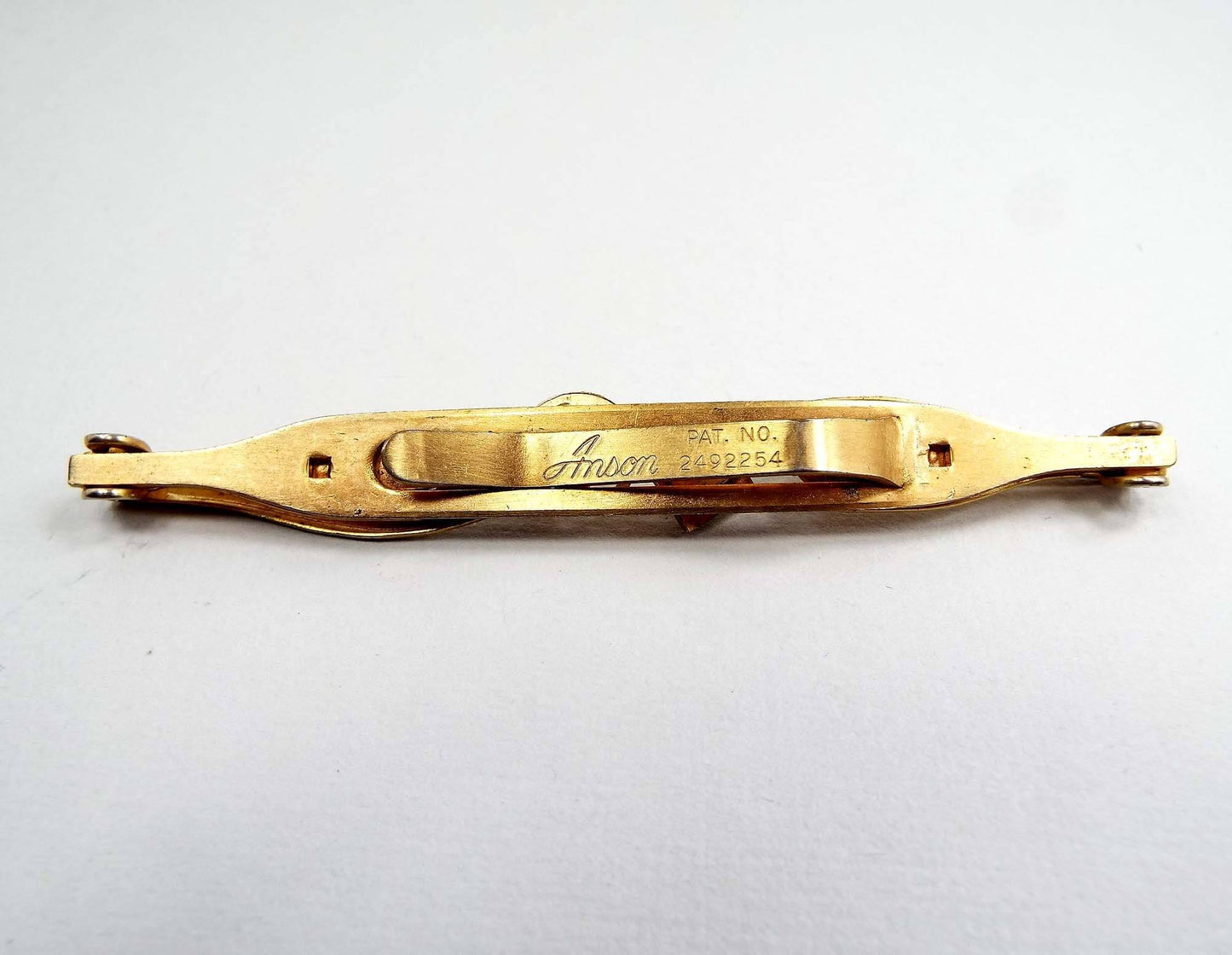 Anson Odd Fellows Vintage Tie Bar Clip Clasp