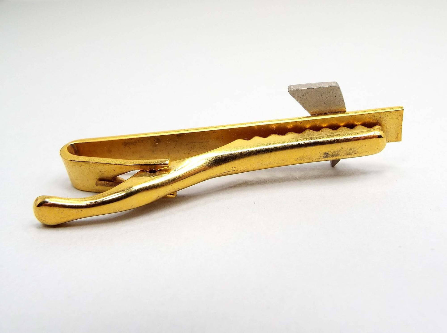 Fireman's Hatchet Prandi Axe Vintage Tie Clip Clasp