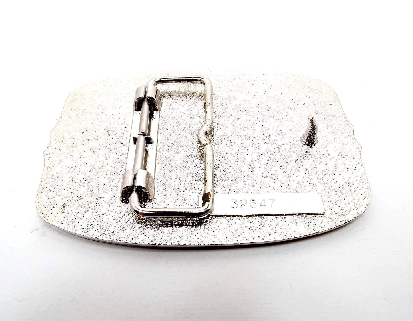 Patriotic Two Tone Flying Eagle Vintage Belt Buckle
