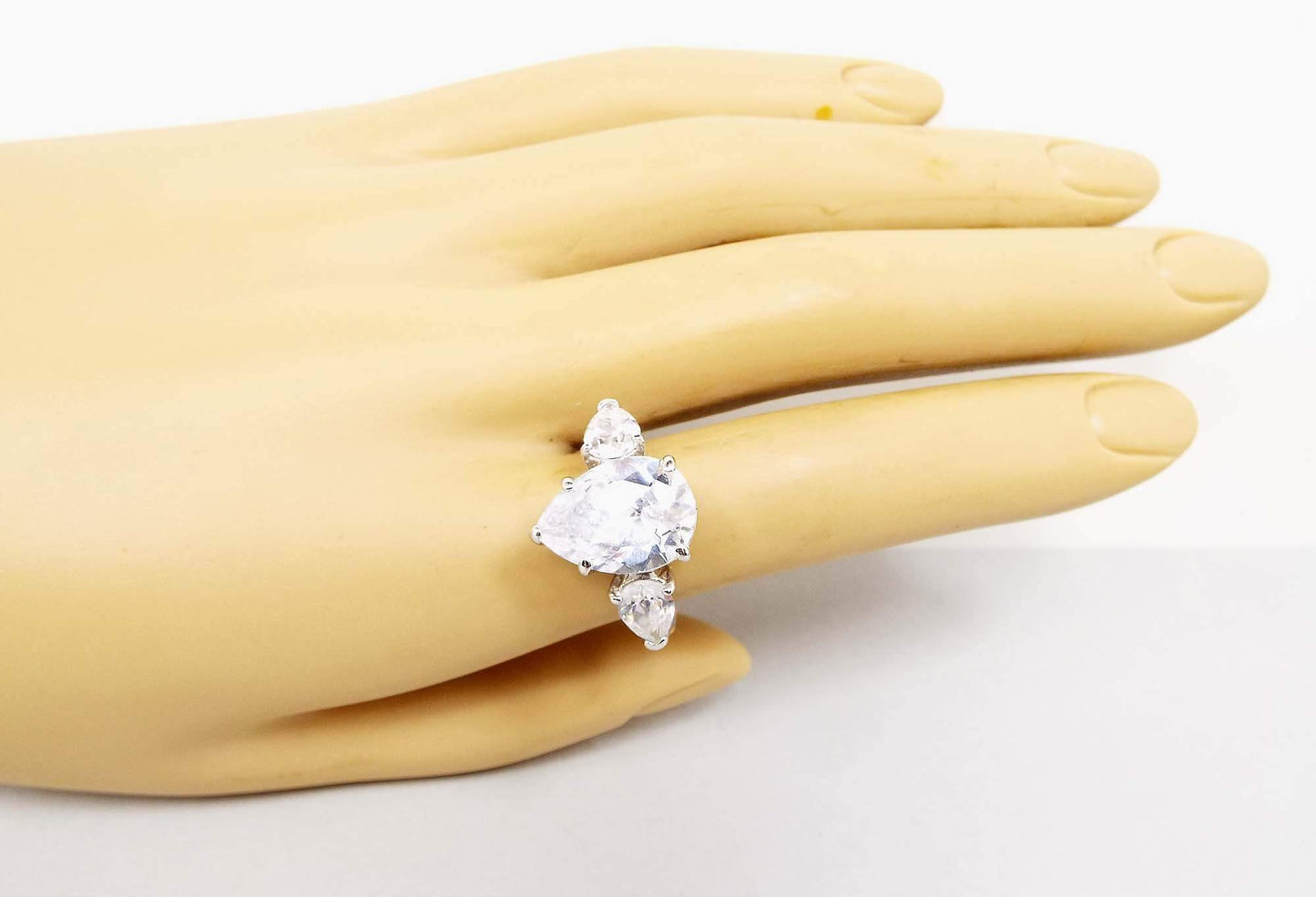 Large Rhinestone Vintage Cocktail Ring