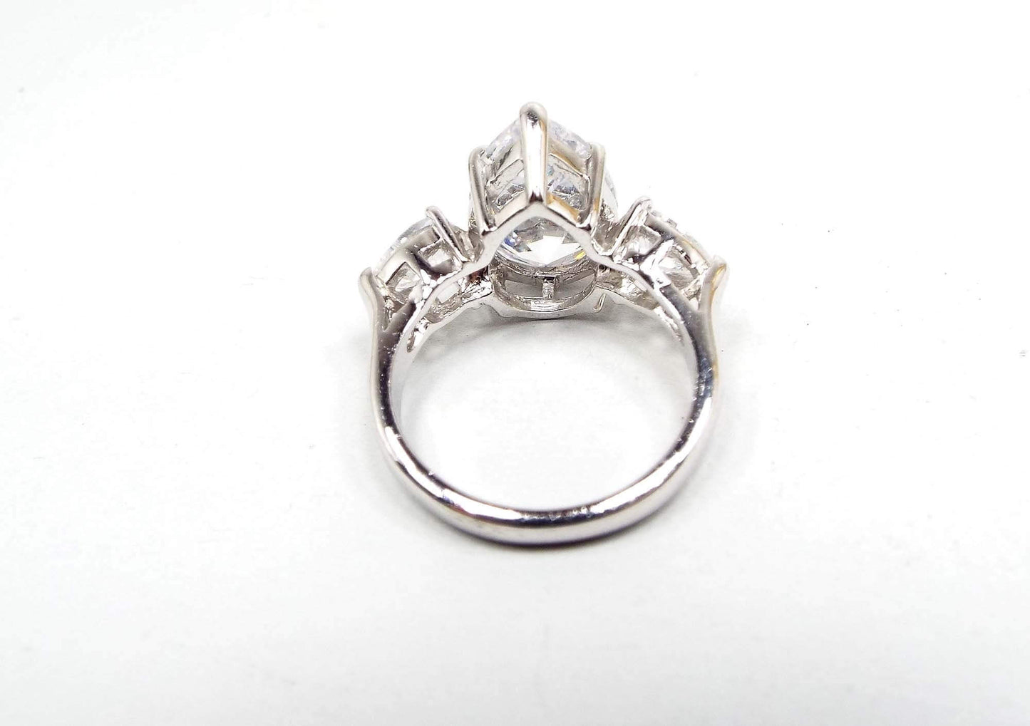 Large Rhinestone Vintage Cocktail Ring