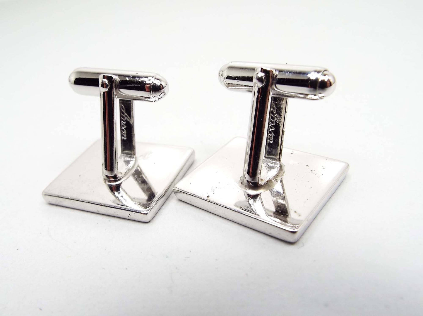 Anson Vintage Two Tone Cufflinks, Retro Cuff Links