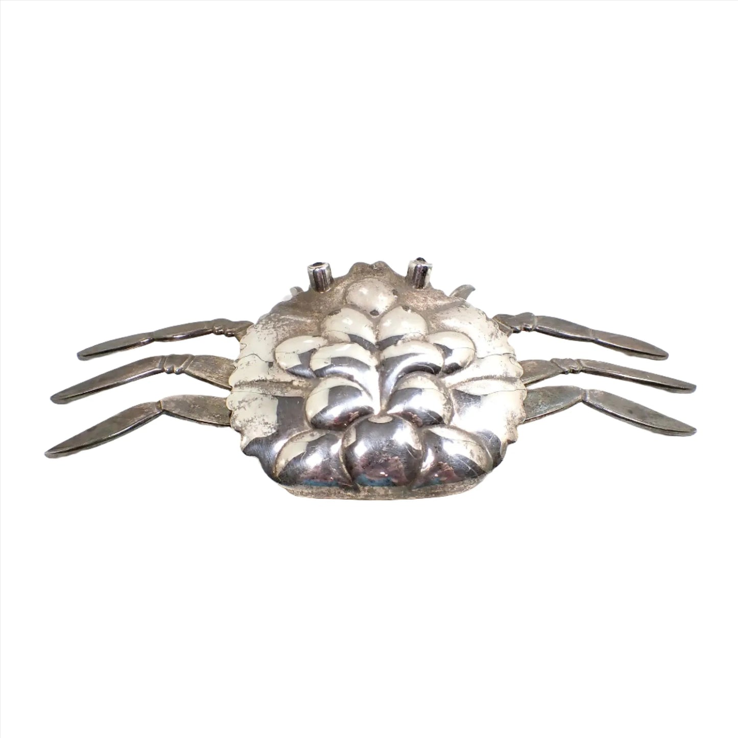 Vintage Los Castillo Taxco TA-01 Silver Plated Crab Bottle Opener