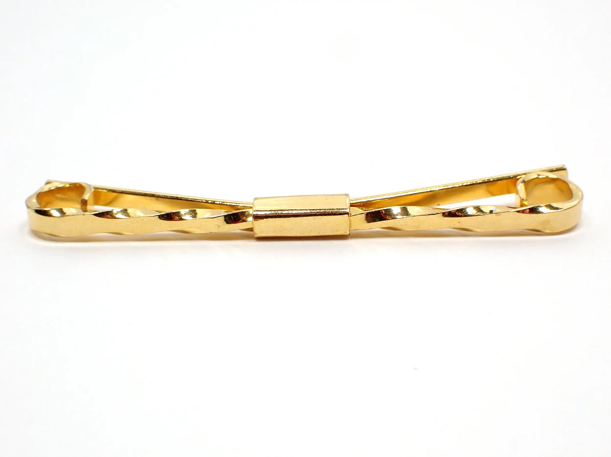 Clip de cuello vintage con extremo rizado largo