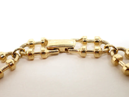 Avon Gold Tone Retro Vintage Link Bracelet