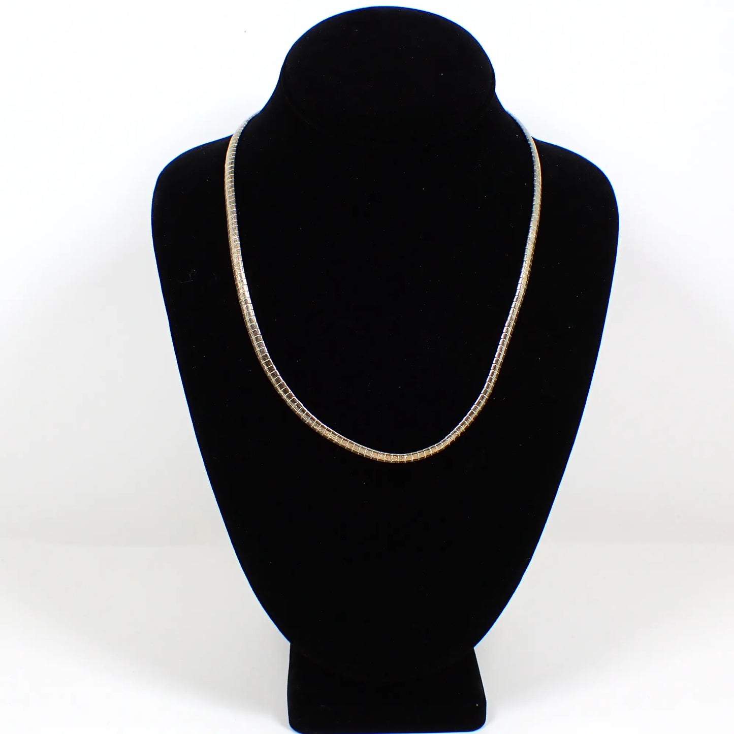 20 Inch Vintage Omega Chain Necklace