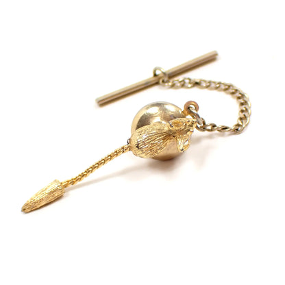 Small 1960's Mouse with Chain Tail Vintage Tie Tack