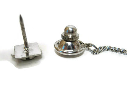 Anson Sterling Silver Vintage Shriners Tie Tack, Fraternal Tie Pin