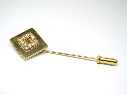 Vintage Rhinestone Stick Pin