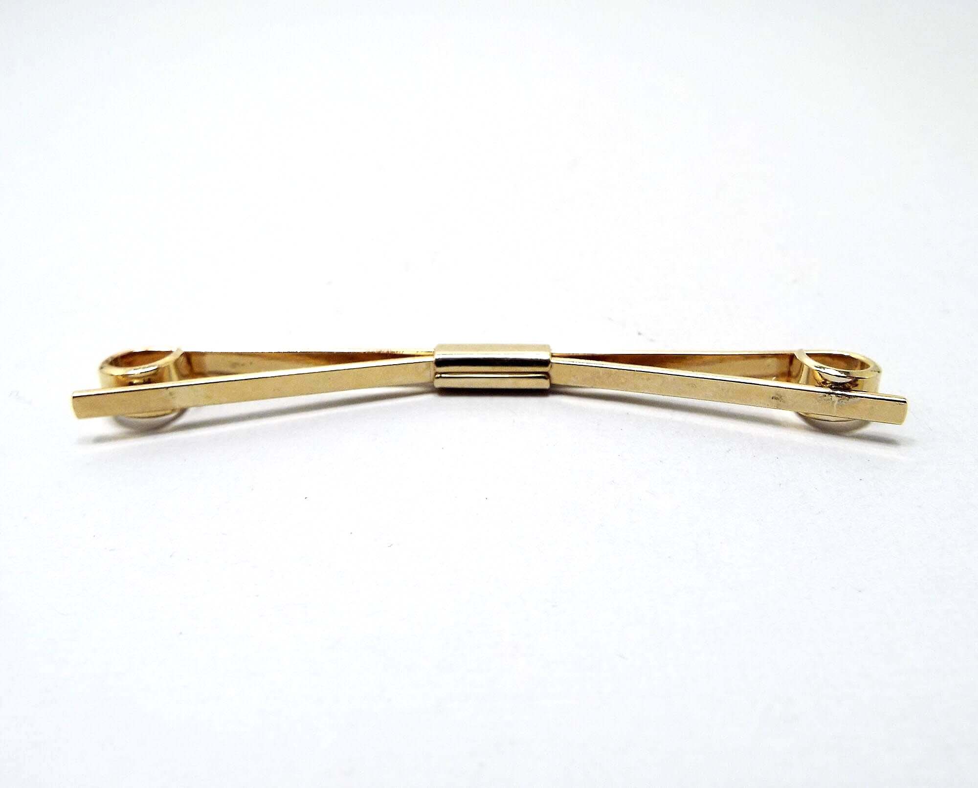 Clip de cuello vintage con extremo rizado largo