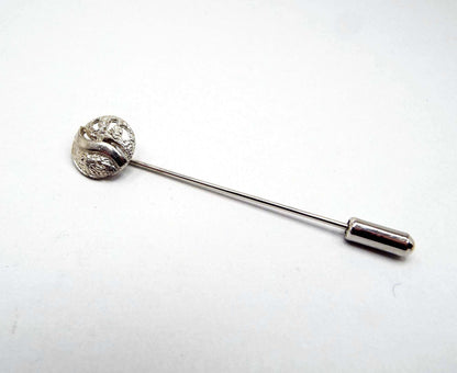 Vintage Two Tone Stick Pin