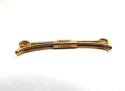 Swank Gold Filled Vintage Collar Clip Stay