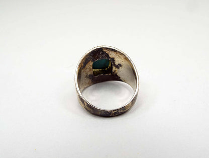 CFJ Sterling Silver Vintage Turquoise Ring