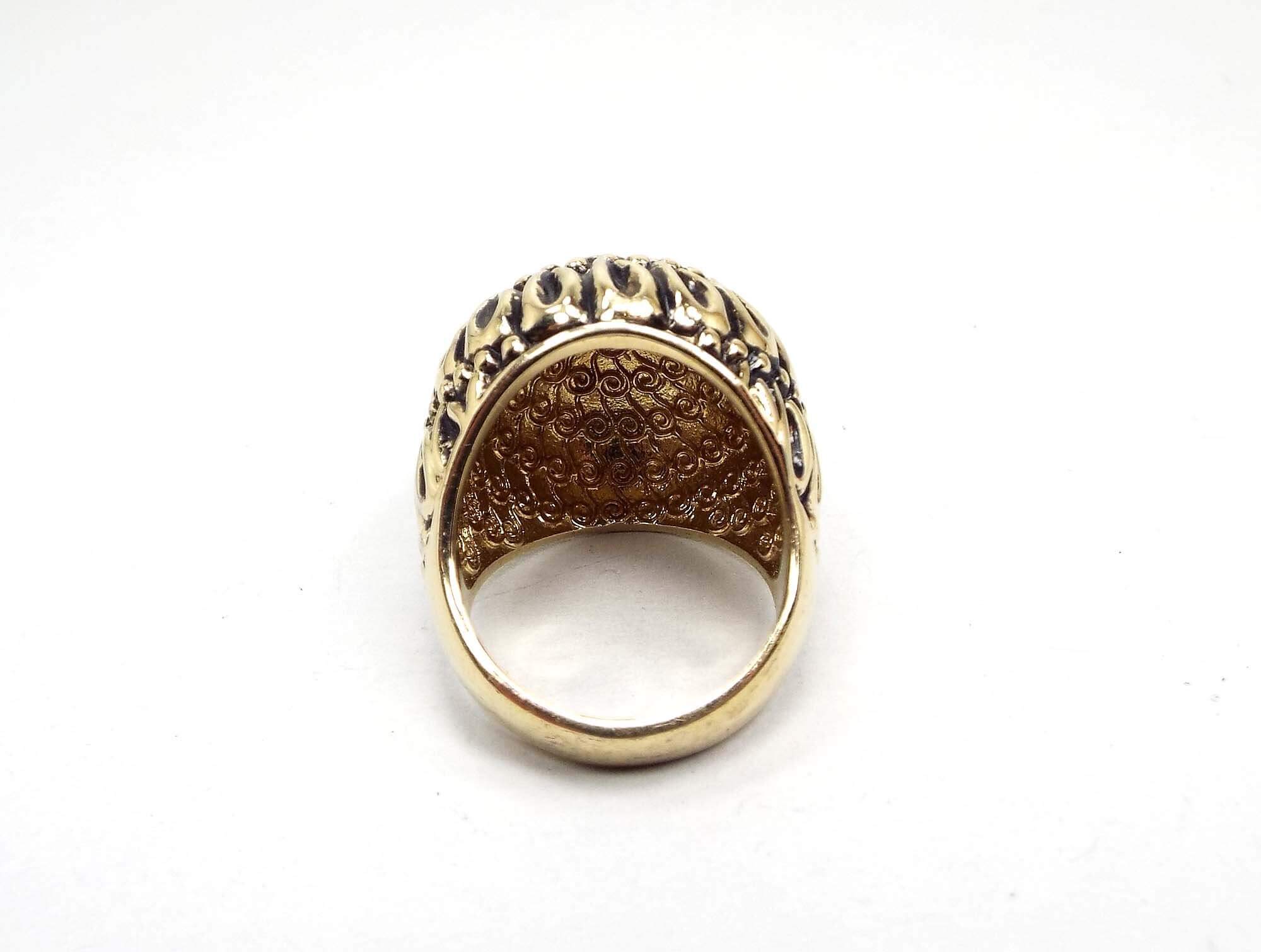 Anillo cúpula vintage grande