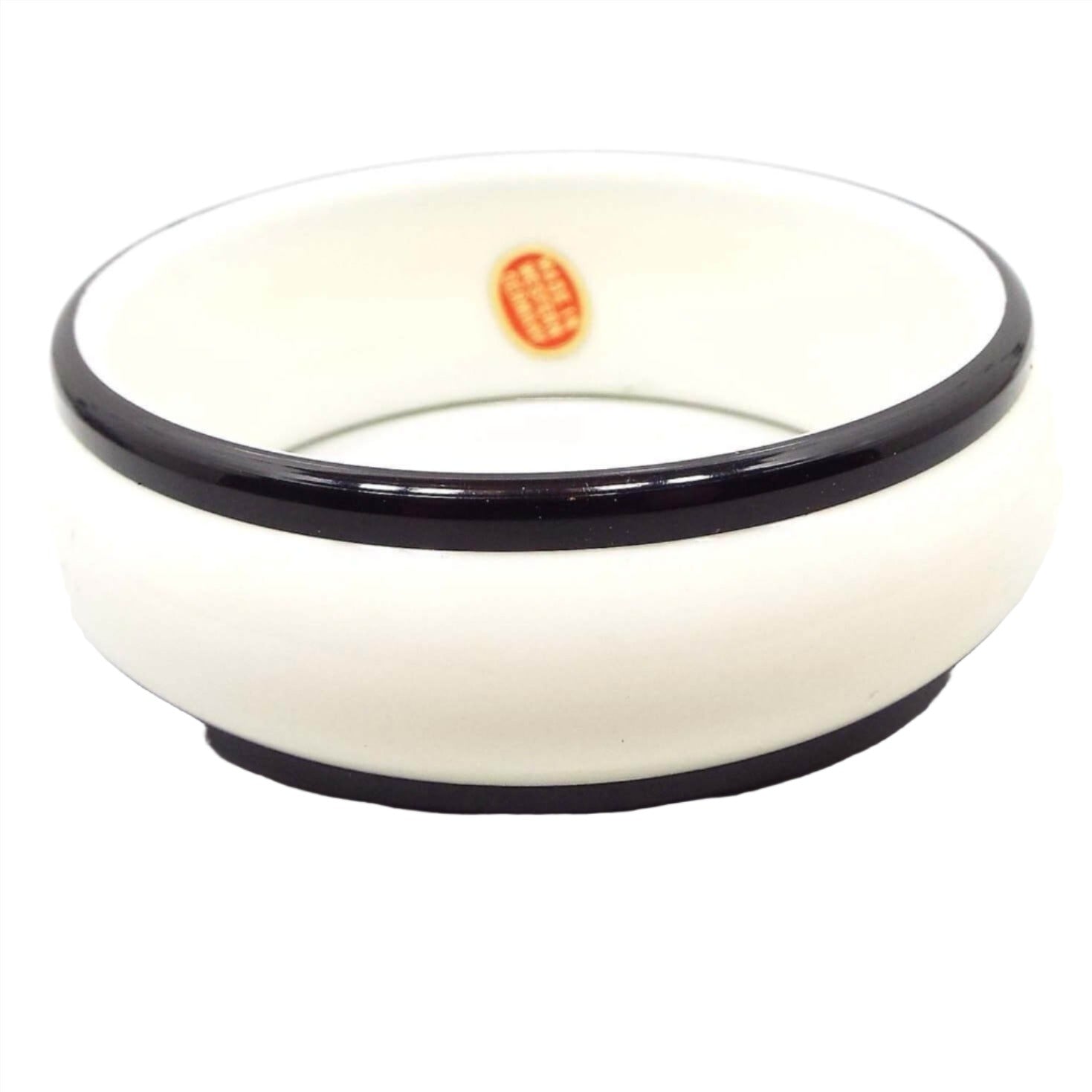 White plastic clearance bangle bracelet