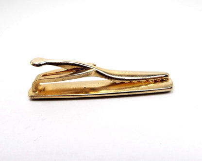 Hickok Rounded Rectangle Vintage Tie Clip Clasp