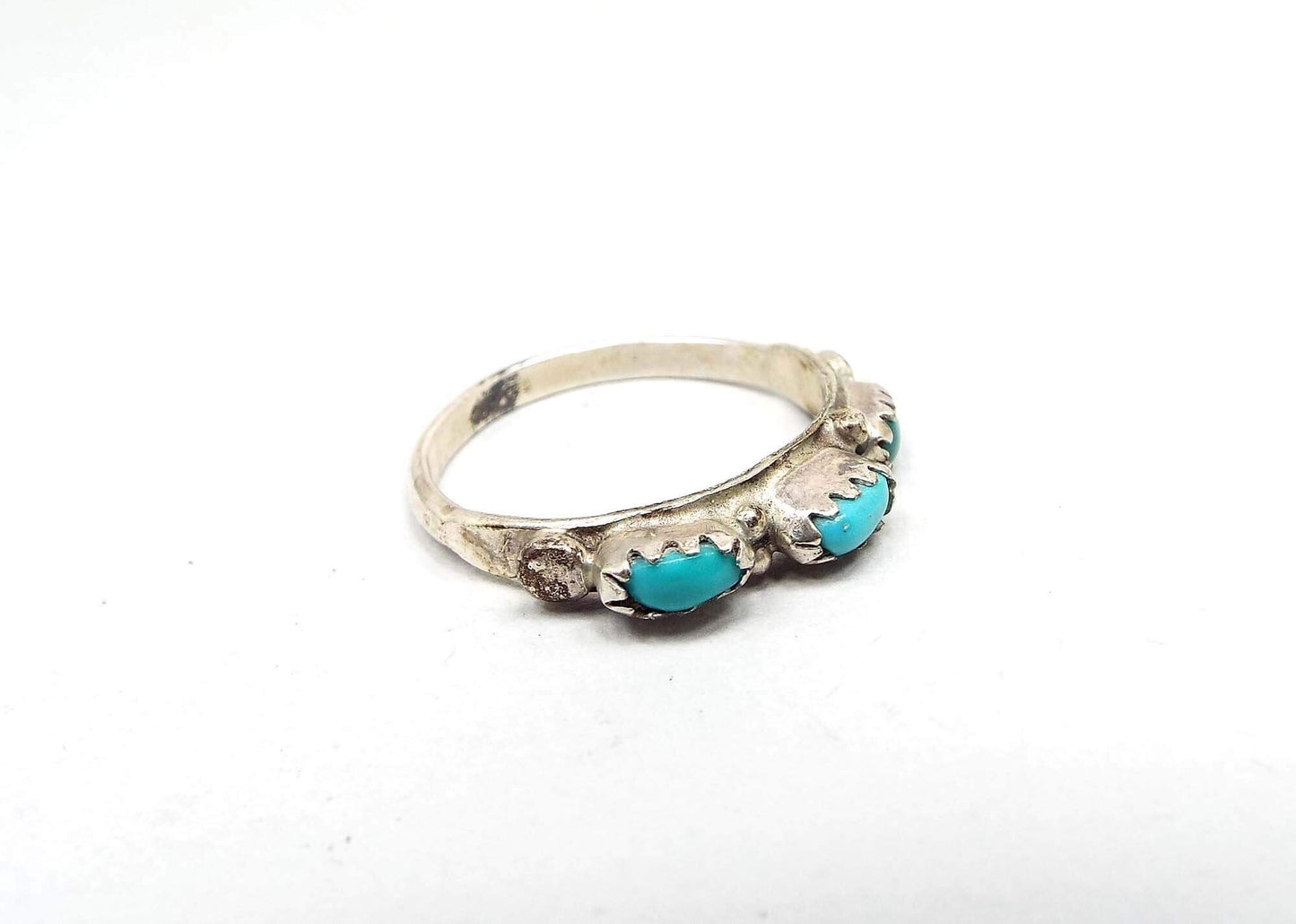 Southwestern Style Faux Turquoise Vintage Ring
