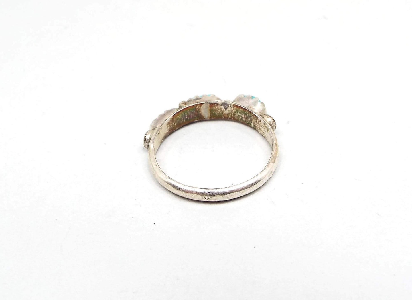 Southwestern Style Faux Turquoise Vintage Ring