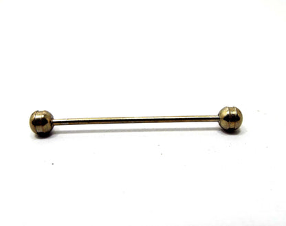 Rounded End Vintage Collar Bar Stay