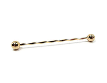Round End Barbell Vintage Collar Bar Stay