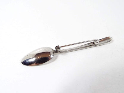 Vintage Spoon Brooch Pin
