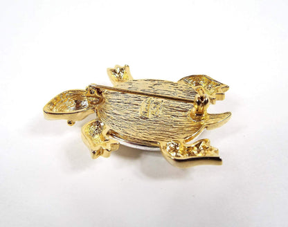 Allison Reed Vintage Turtle Brooch Pin