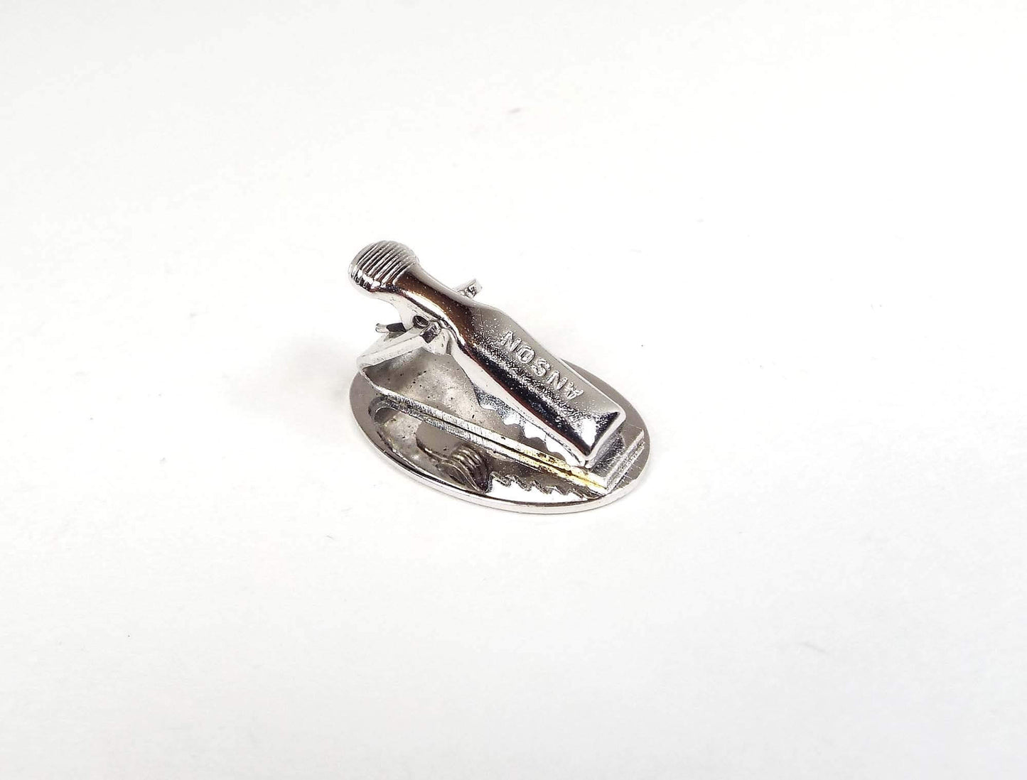 Anson Small Vintage Diamond Cut Starburst Design Tie Clip Clasp