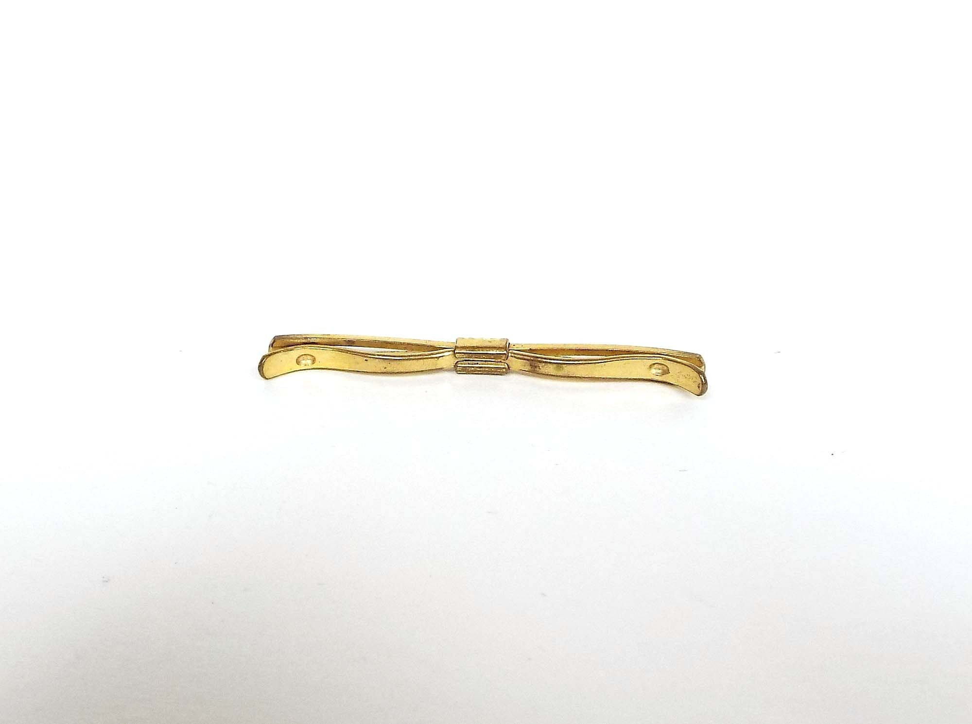 Clip de cuello vintage con forma de lazo abierto