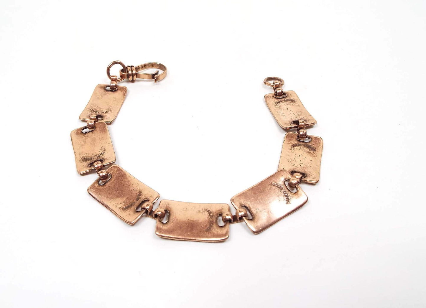 Sunbell Bell Trading Post Copper Thunderbird Link Vintage Bracelet