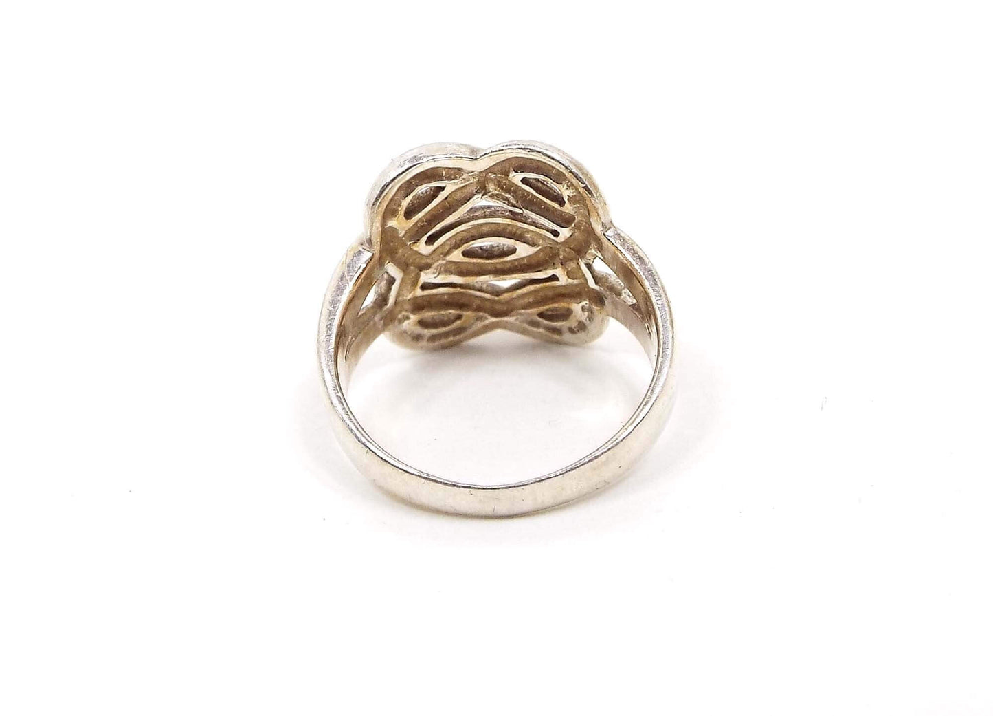 Sterling Silver Vintage Celtic Knot Ring