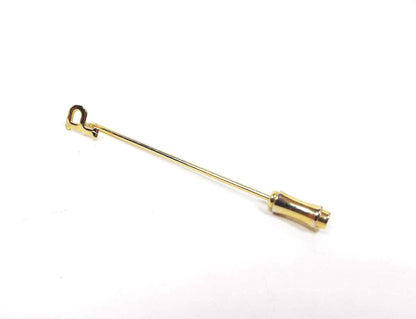 Vintage Letter Initial P Stick Pin